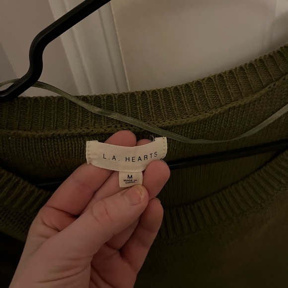 Army green pacsun sweater// size medium - Picture 1 of 2